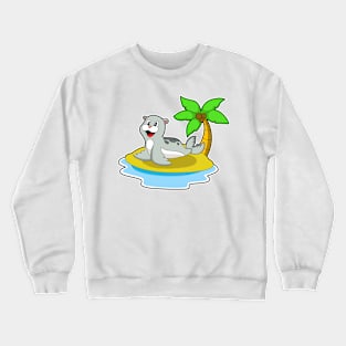 Seal on Island Crewneck Sweatshirt